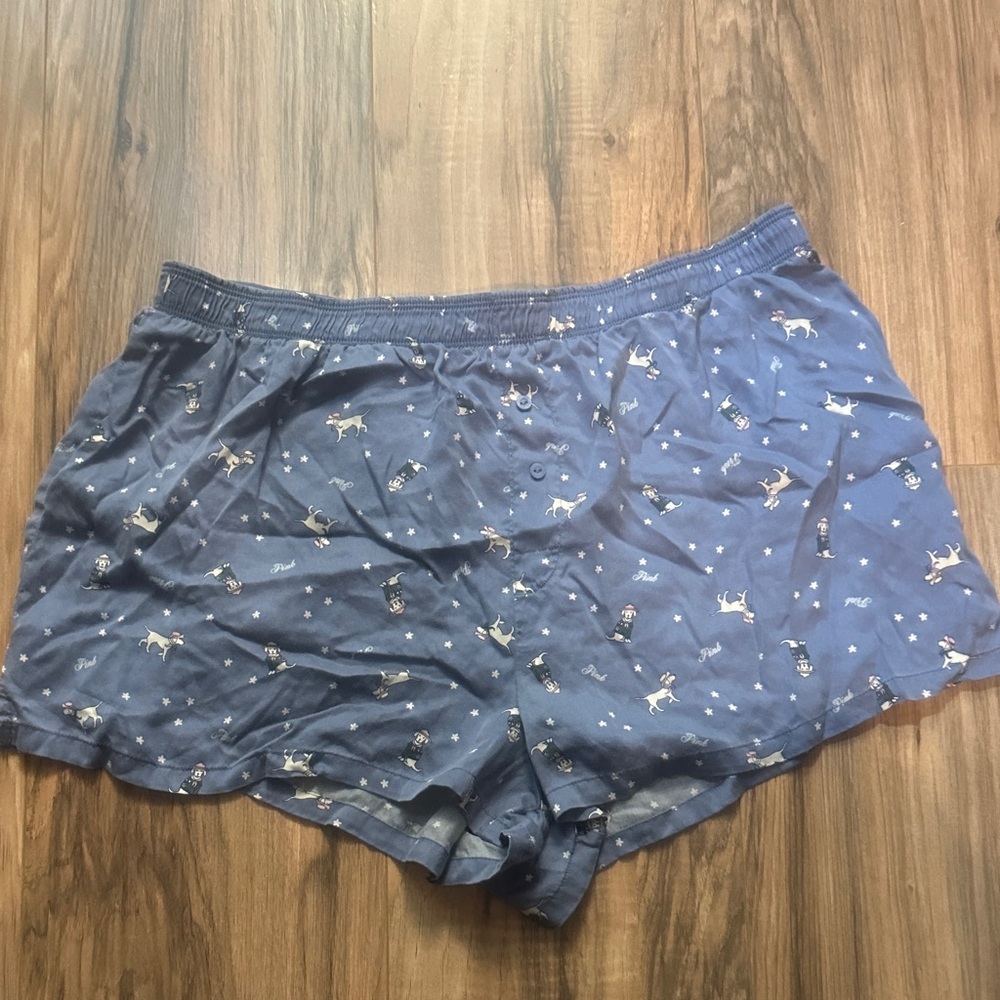 PINK brand pajama shorts size L